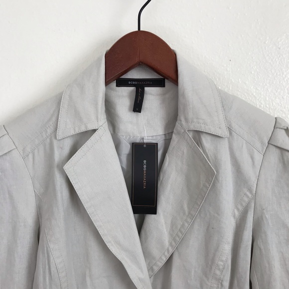 NWT BCBG MAX AZRIA Oak Button Down Blazer - Picture 2 of 8